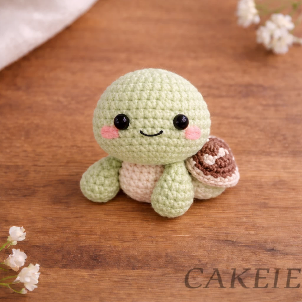 Crochet Mini Turtle